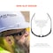 Ergodyne DAGR-AFAS, Safety Glasses, Anti-Scratch & Fog-Off+, Indoor/Outdoor Lens, Matte Black Frame Frame DAGR-AFAS - alternate 2